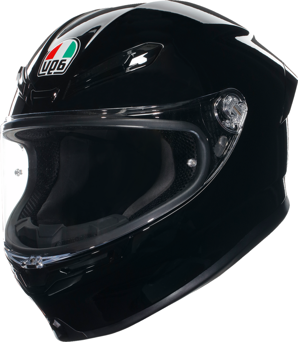 AGV K6S BLACK HELMET