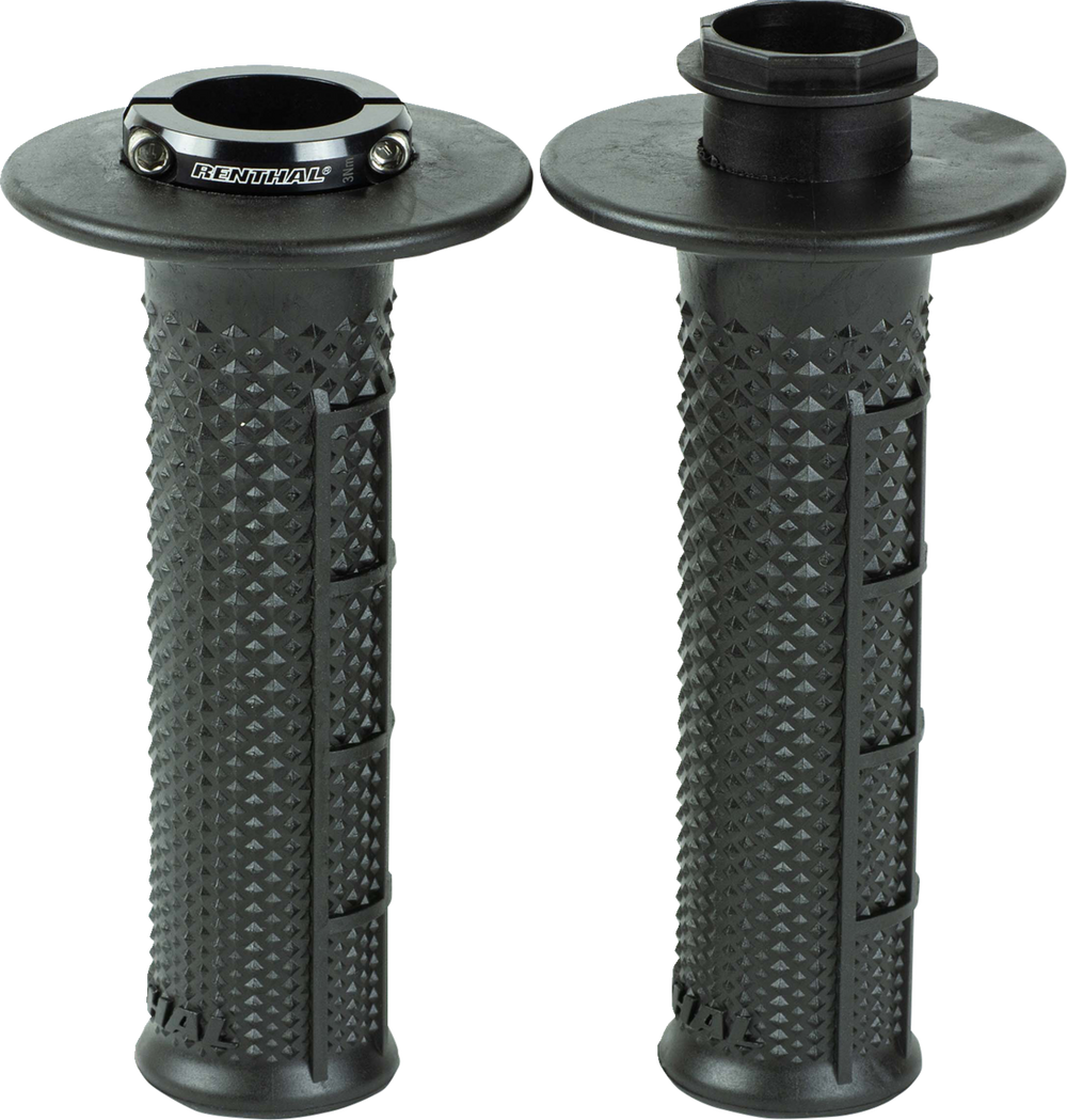 GRIP LOCK ON RENTHAL MX R WORKS ULTRATACKY TAPER 1/2 WAFFLE