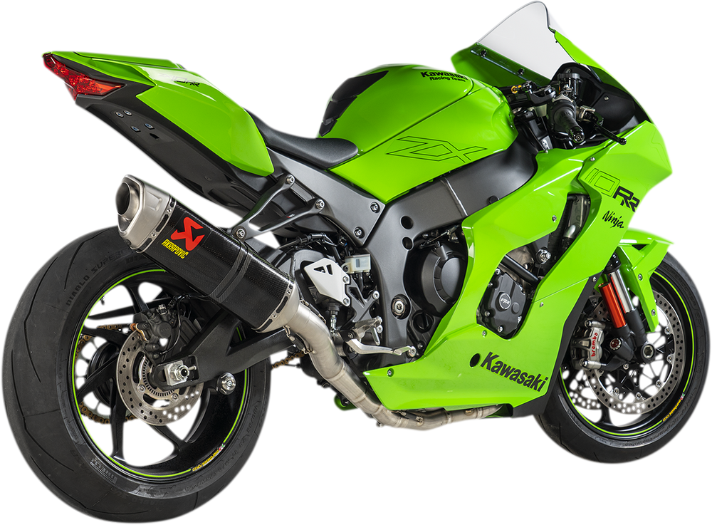 Racing Carbon Fiber Exhaust System for Kawasaki ZX-10R (2021+)