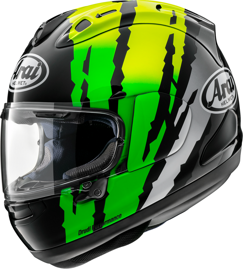 Arai Corsair-X Blade Yellow Helmet