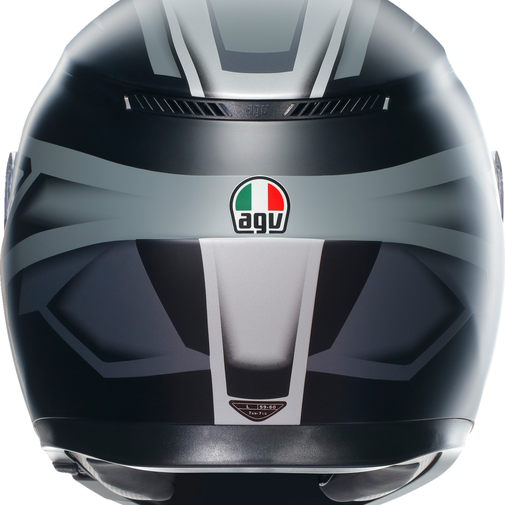 
                  
                    AGV K3 COMPOUND MATTE GREY/BLACK HELMET
                  
                