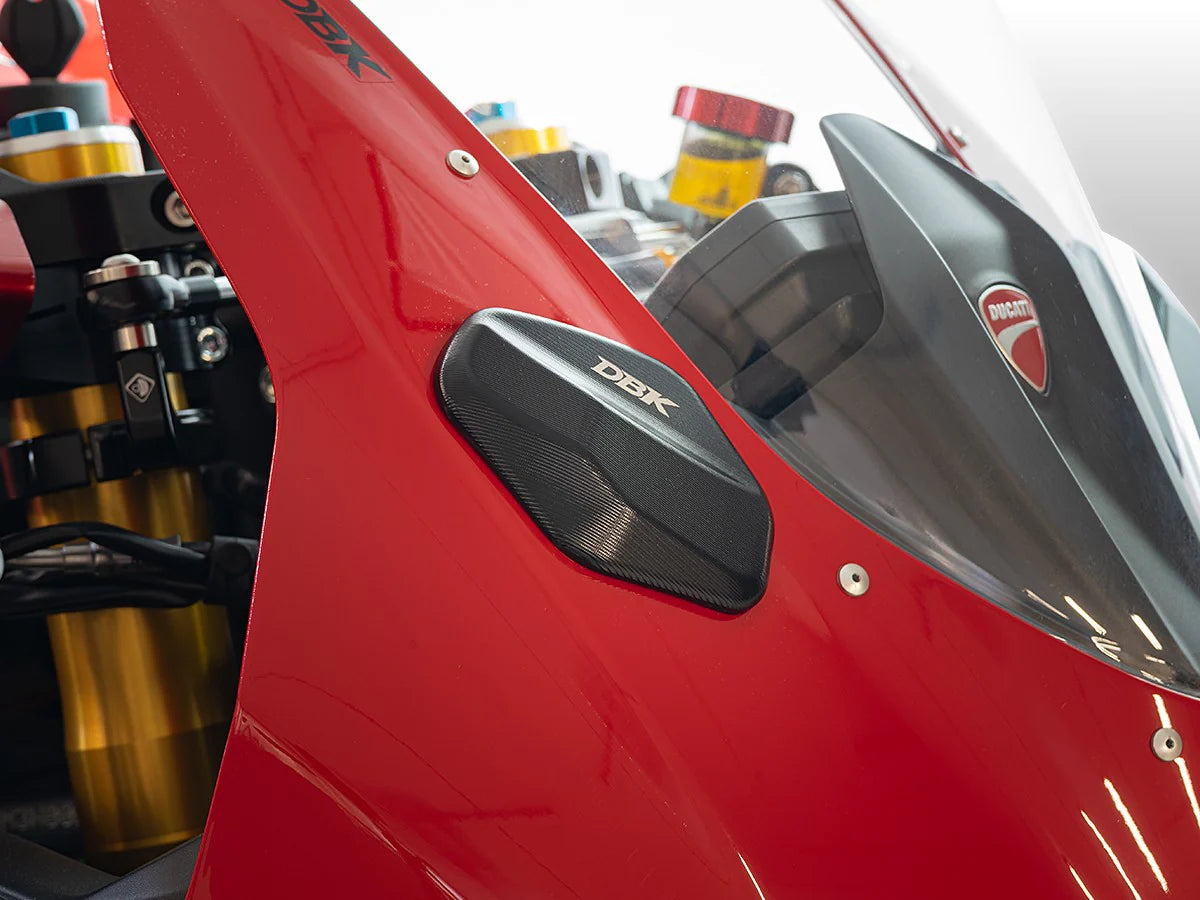 
                  
                    Ducabike DBK TCS01 Panigale V2 MY25 Mirror Holes Cover Kit
                  
                