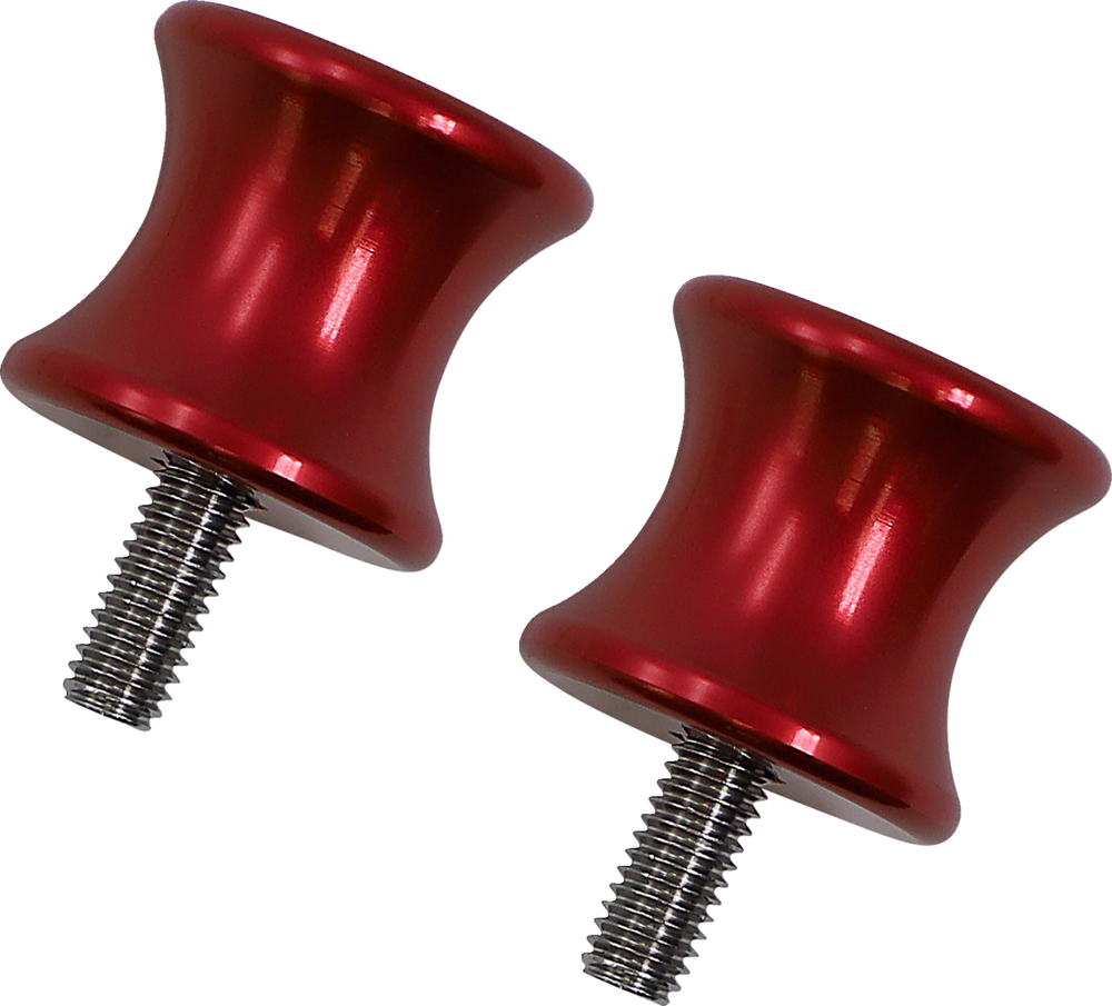 SWINGARM SPOOL RED 6MM
