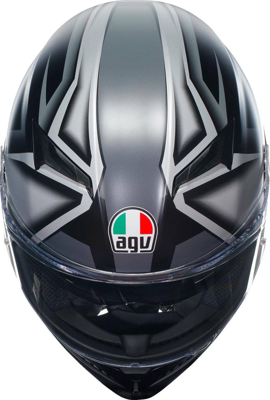 
                  
                    AGV K3 COMPOUND MATTE GREY/BLACK HELMET
                  
                
