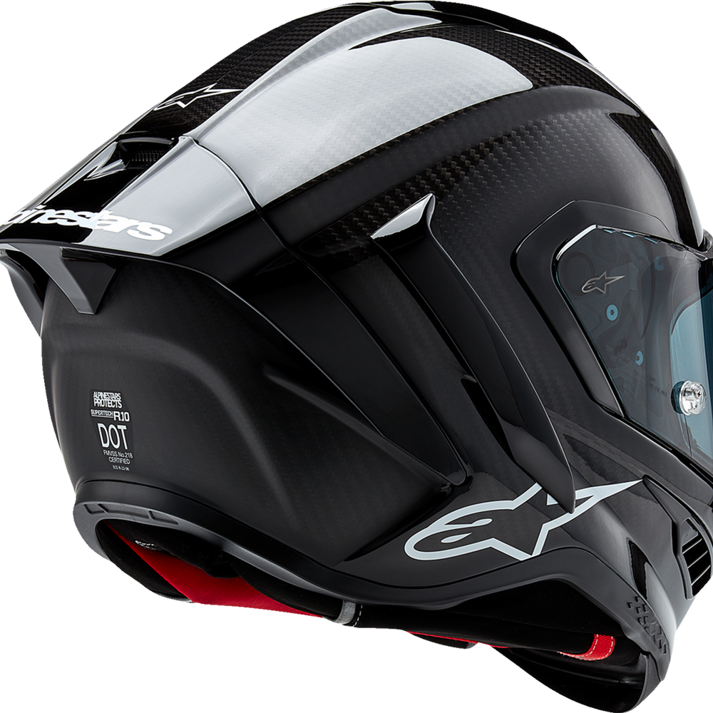 
                  
                    Alpinestars Supertech R10 Solid Helmet – Black Carbon Matte & Gloss
                  
                