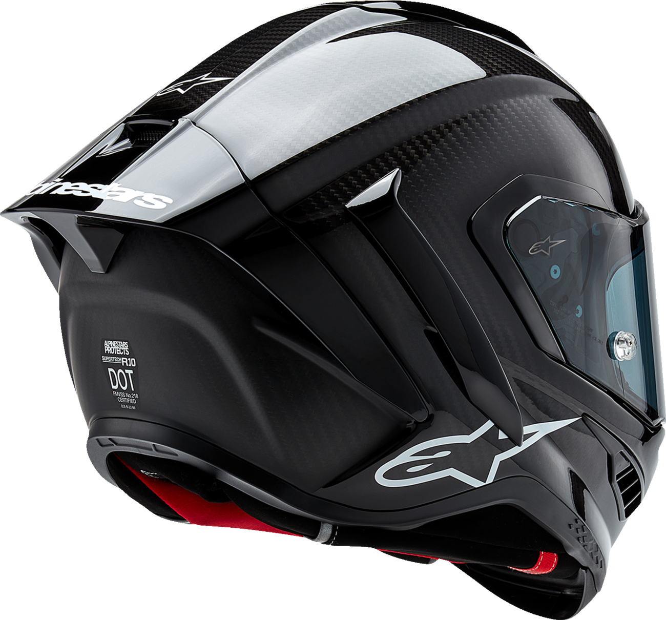
                  
                    Alpinestars Supertech R10 Solid Helmet – Black Carbon Matte & Gloss
                  
                