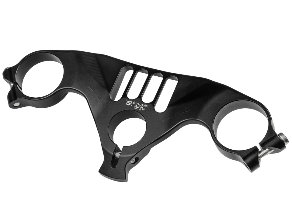 Bonamici Triple Tree Clamp Ducati Panigale V2 (SingleArm Rear) (Black)