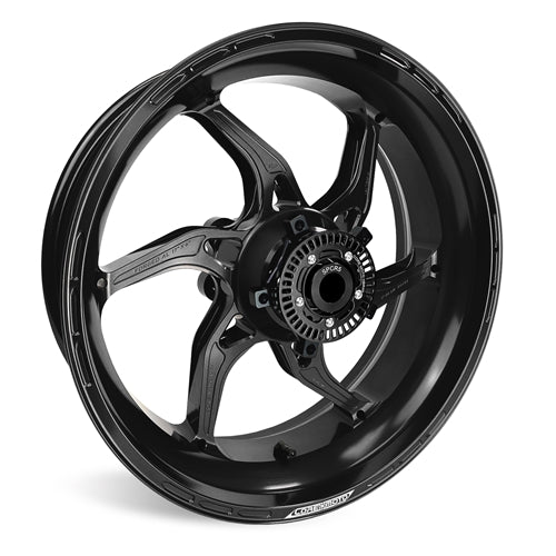 Gloss Black Apex-6 Honda CBR 1000RR 2017-2024 Forged Core Moto wheels