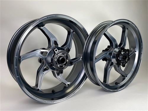 
                  
                    Gloss Ti Gray Apex-6 Honda CBR 1000RR 2017-2024 Forged Core Moto wheels
                  
                