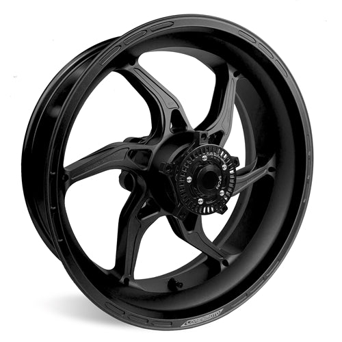 Satin Black Apex-6 Yamaha R1 /R1S /R1M 2015-2025 Forged Core Moto wheels