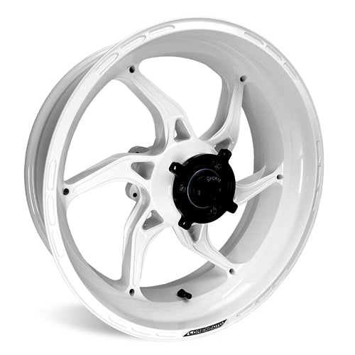 Gloss White Apex-6 Suzuki GSX-R 1000 / R / ABS 2017-2025 Forged Core Moto wheels