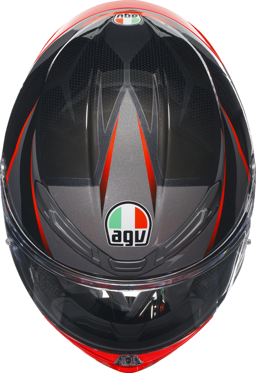 
                  
                    AGV K6S SLASHCUT BLACK/GREY/RED HELMET
                  
                