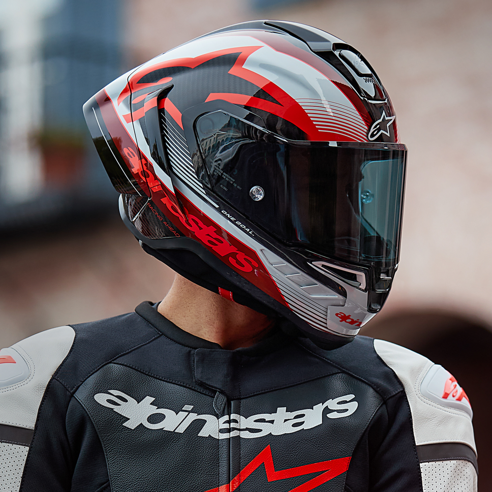
                  
                    Alpinestars Supertech R10 Team Helmet – Carbon/Red/White
                  
                