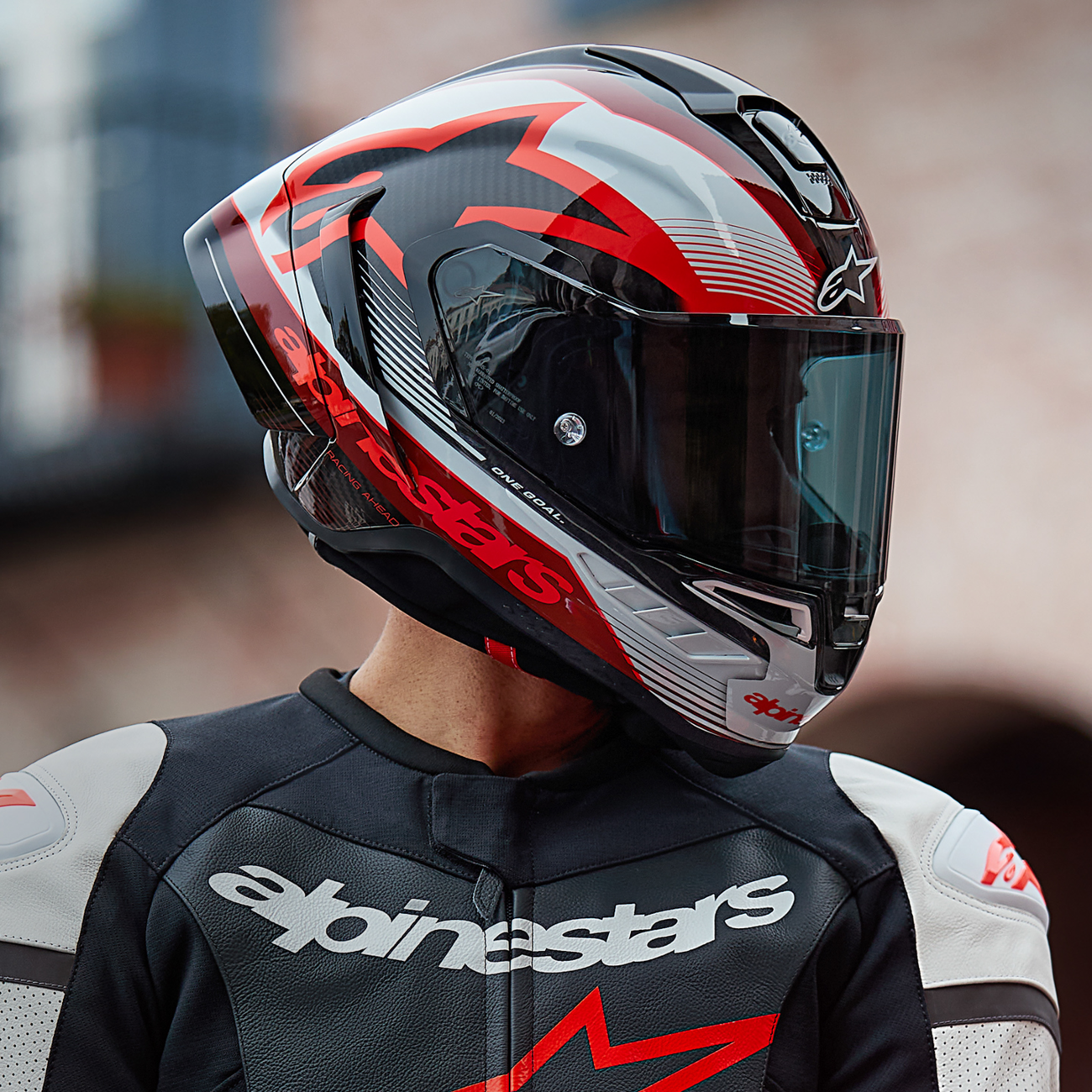 
                  
                    Alpinestars Supertech R10 Team Helmet – Carbon/Red/White
                  
                