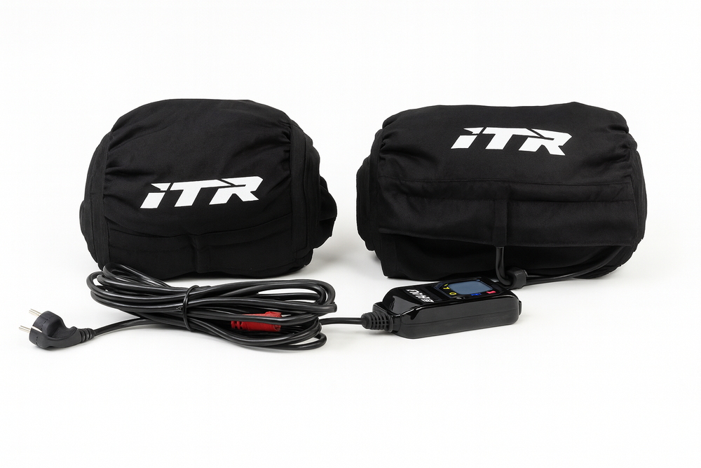 ITR- Digital Heater Tire Warmers Set Pro ITR BIZONE 200 Black