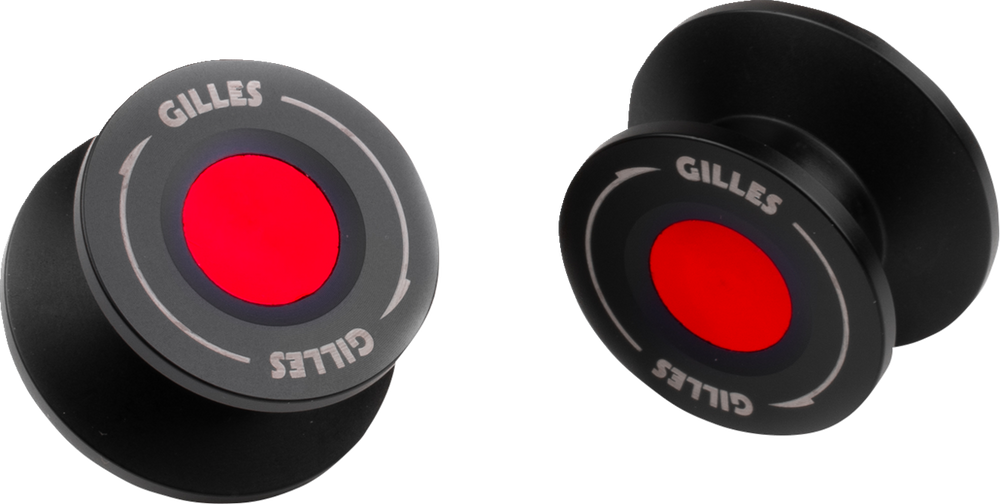 SWINGARM SPOOLS M6 RED
