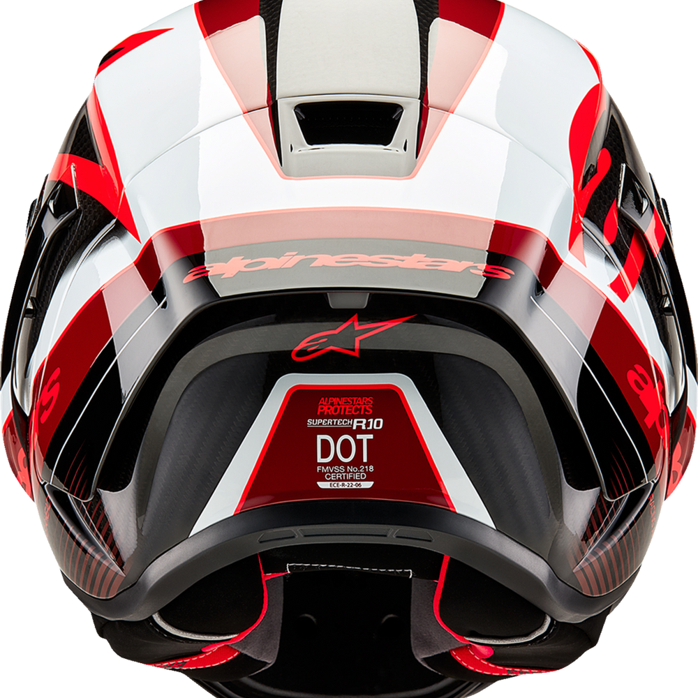 
                  
                    Alpinestars Supertech R10 Team Helmet – Carbon/Red/White
                  
                