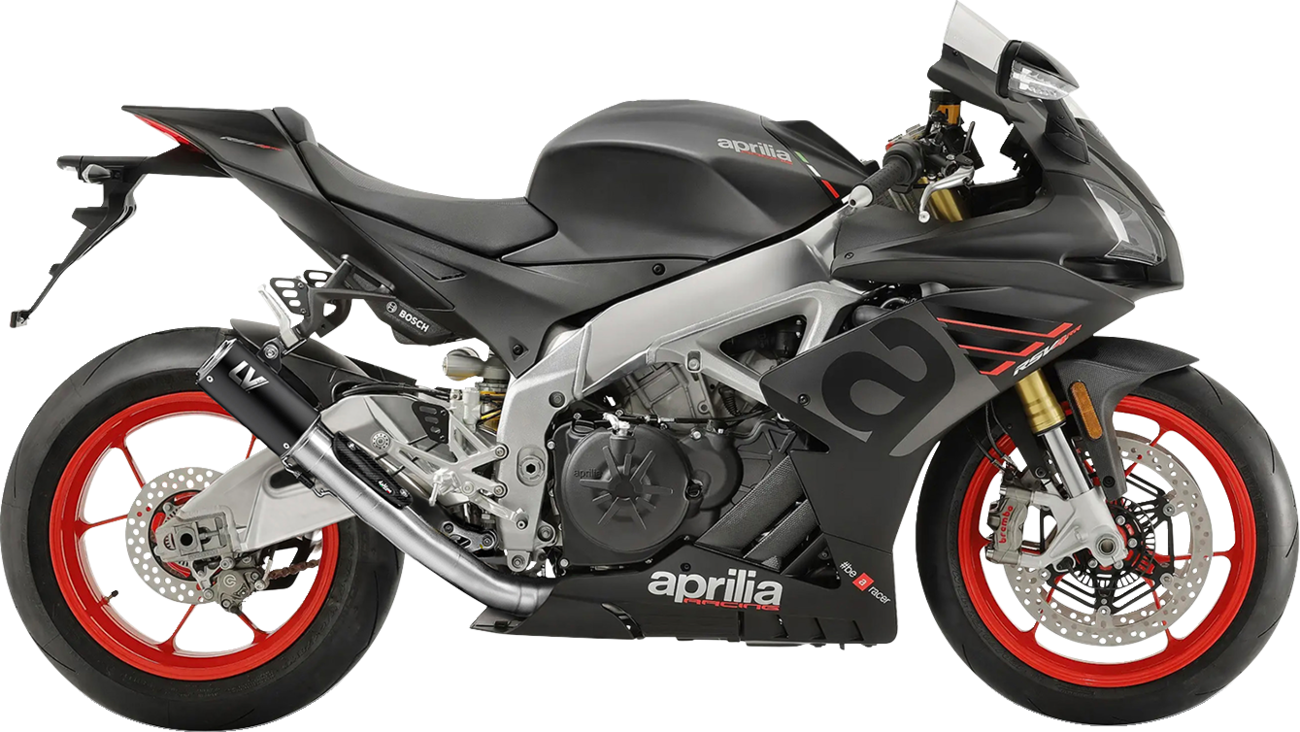 
                  
                    Corsa Black Muffler for Aprilia RSV4
                  
                