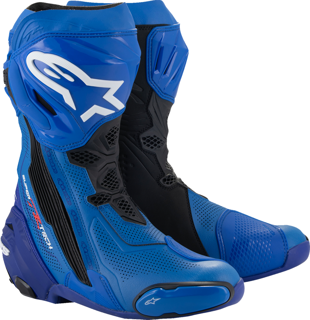Alpinestars Supertech R Vented Boots – Blue/Black