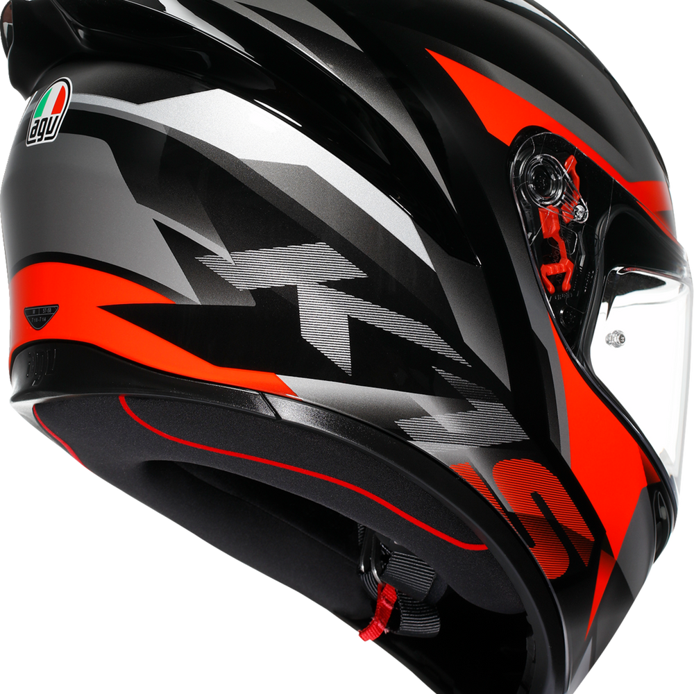 
                  
                    AGV K1S Fastlap Helmet Black/Grey/Red
                  
                