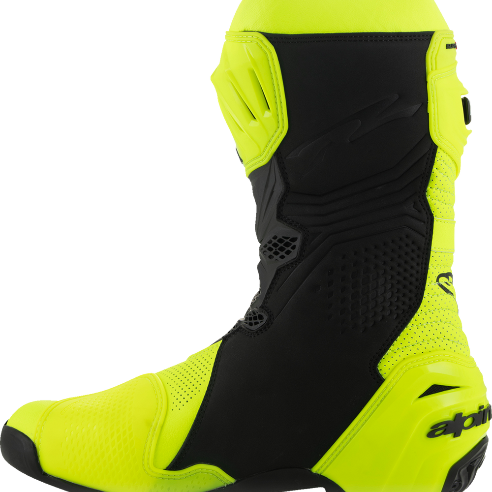 
                  
                    Alpinestars Supertech R Vented Boots – Yellow Fluo/Black
                  
                