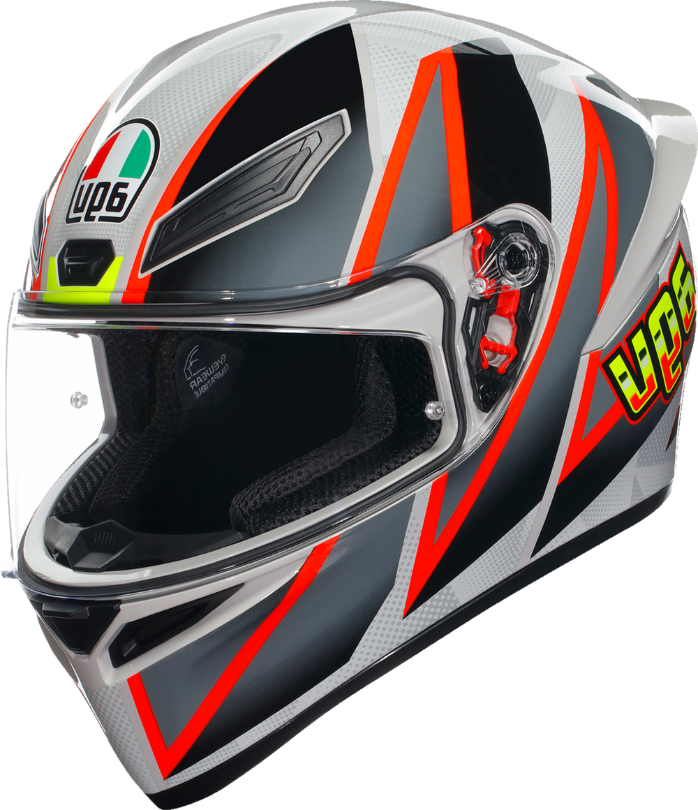 AGV K1S BLIPPER GREY/RED HELMET