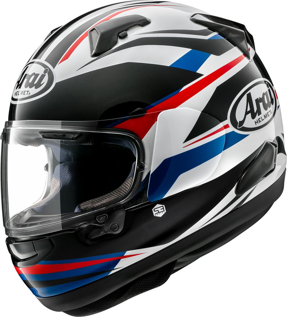 Arai Quantum-X Ray White Helmet