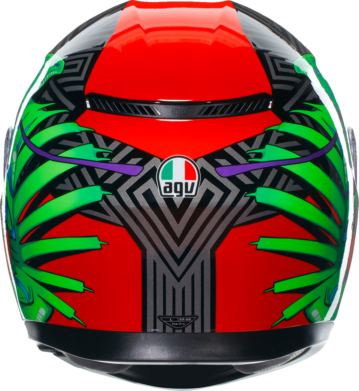 
                  
                    AGV K3 KAMLEON BLACK/RED/GREEN HELMET
                  
                