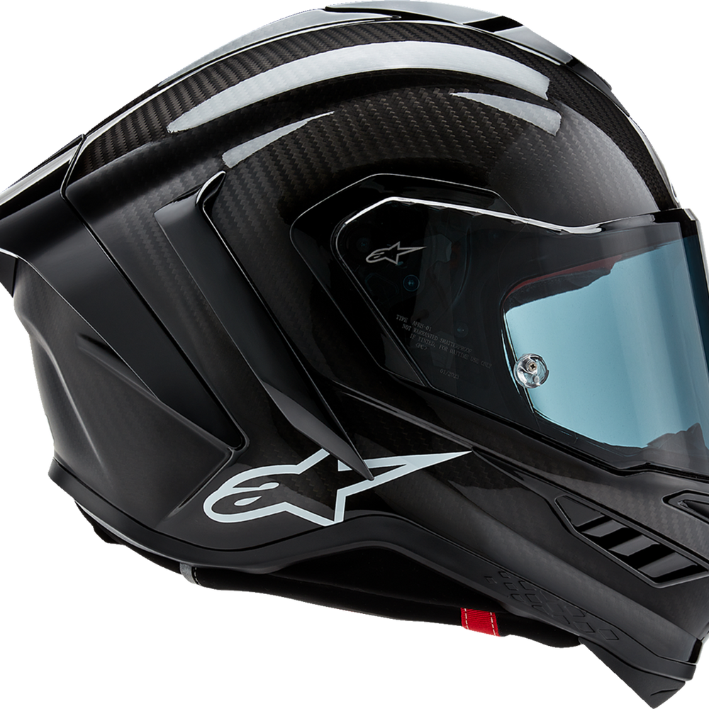
                  
                    Alpinestars Supertech R10 Solid Helmet – Black Carbon Matte & Gloss
                  
                