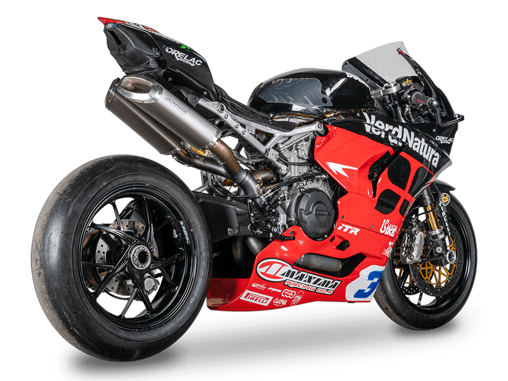 
                  
                    Spark Ducati Panigale V2 / 959 "Double Rectangular" Titanium Full Exhaust System (SingleArm Rear) (WSBK Evolution)
                  
                