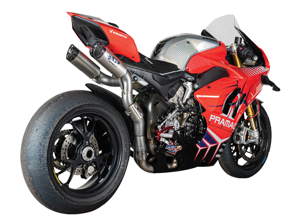 
                  
                    Spark Ducati Panigale V4 S/R Streetfighter "Double Dyno" Titanium Semi-Full Exhaust System (Carbon) (SingleArm Rear)
                  
                
