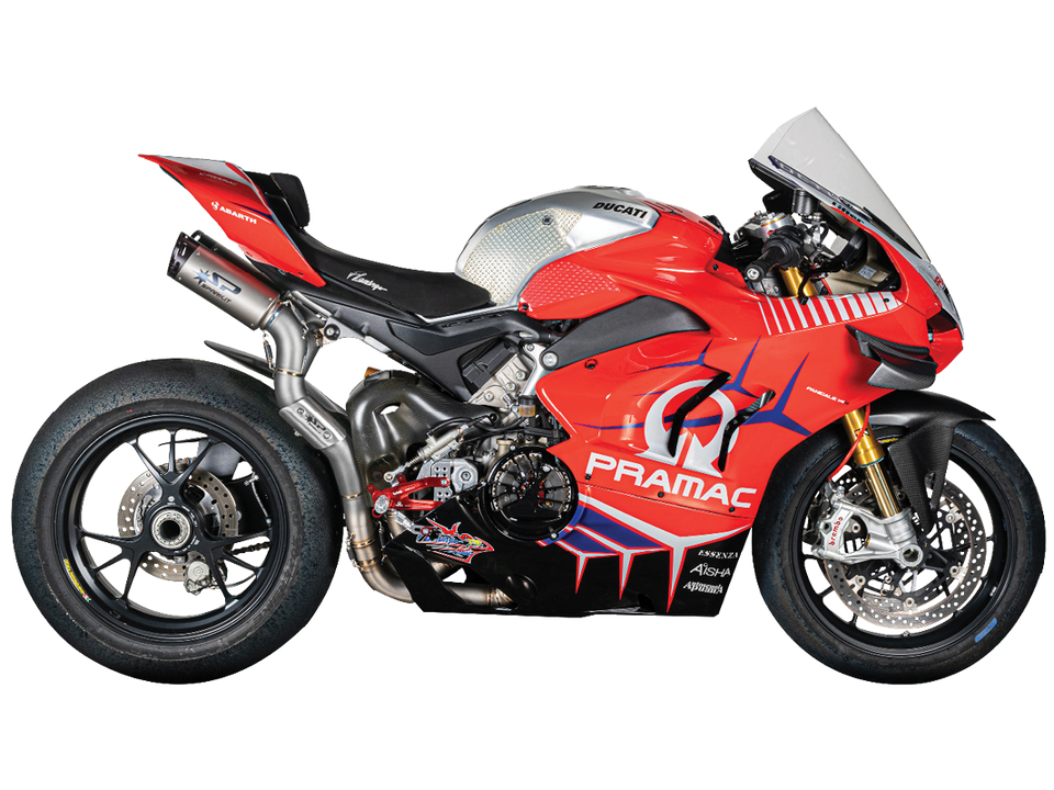 
                  
                    Spark Ducati Panigale V4 S/R Streetfighter "Double Dyno" Titanium Semi-Full Exhaust System (Carbon) (SingleArm Rear)
                  
                