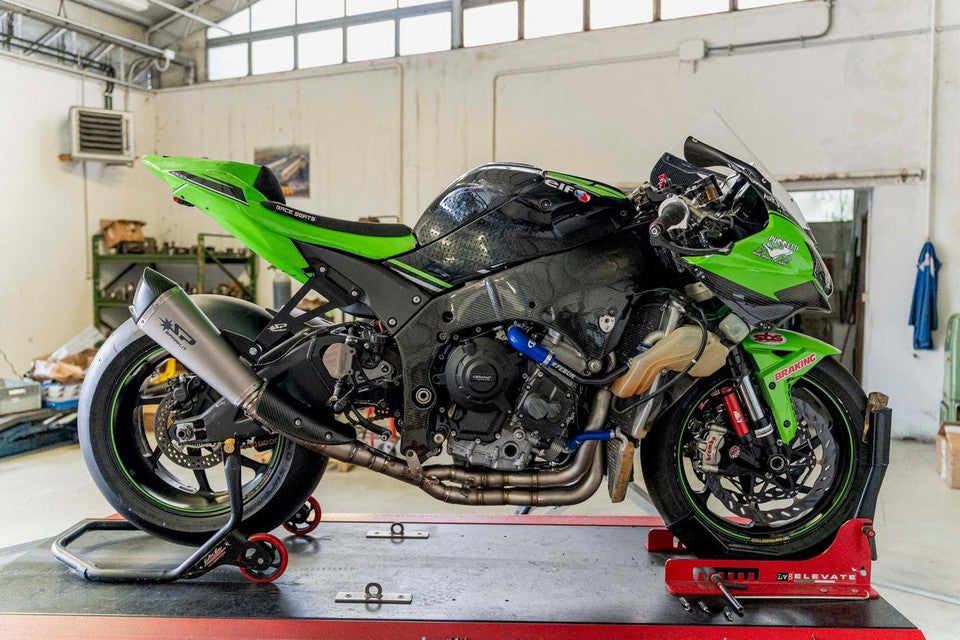 
                  
                    Spark Kawasaki Ninja ZX-10R "Grid-O" Titanium Full Exhaust System (WSBK Evolution) (2016+)
                  
                