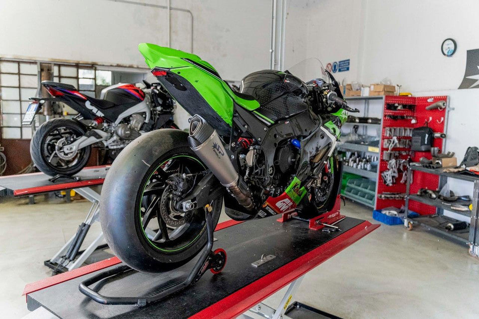 
                  
                    Spark Kawasaki Ninja ZX-10R "Grid-O" Titanium Full Exhaust System (WSBK Evolution) (2016+)
                  
                