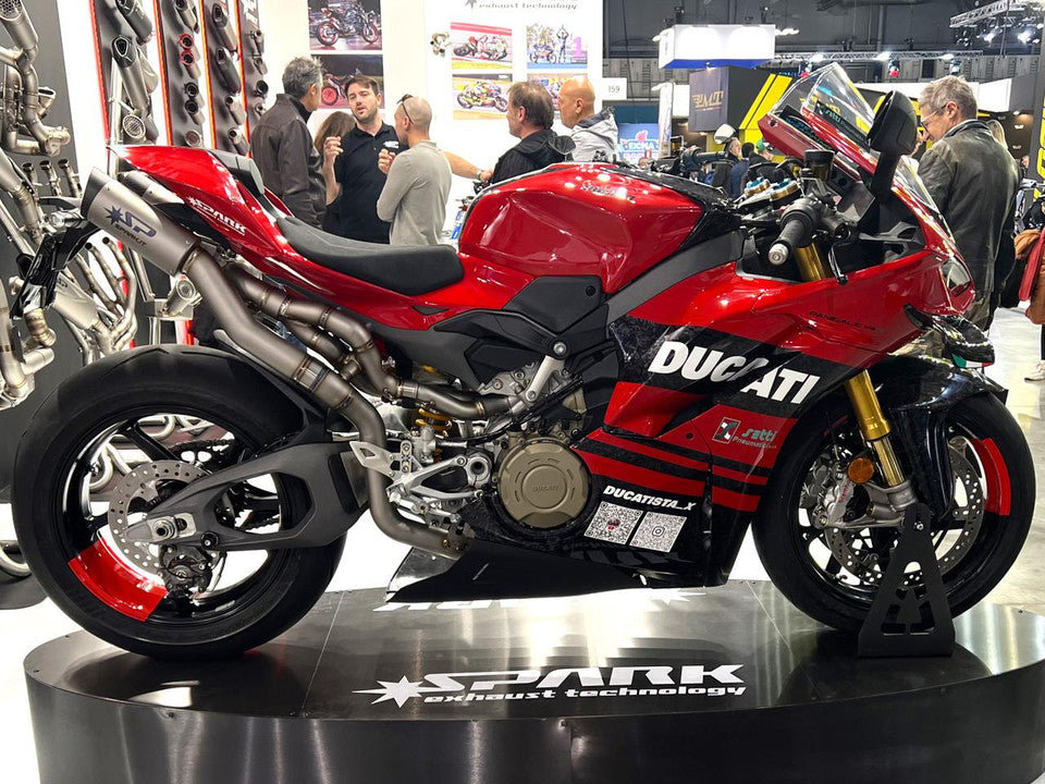 
                  
                    Spark Ducati Panigale V4 S/R "Double Dyno" Titanium Full Exhaust System (2025+)
                  
                