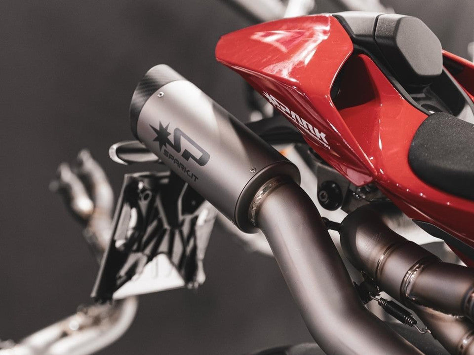 
                  
                    Spark Ducati Panigale V4 S/R "Double Dyno" Titanium Full Exhaust System (2025+)
                  
                