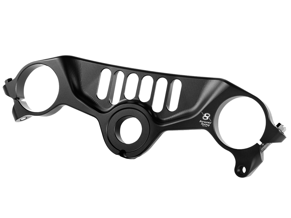 Bonamici Triple Tree Clamp Kawasaki Ninja ZX-10R (Black) (Race) (2021+)