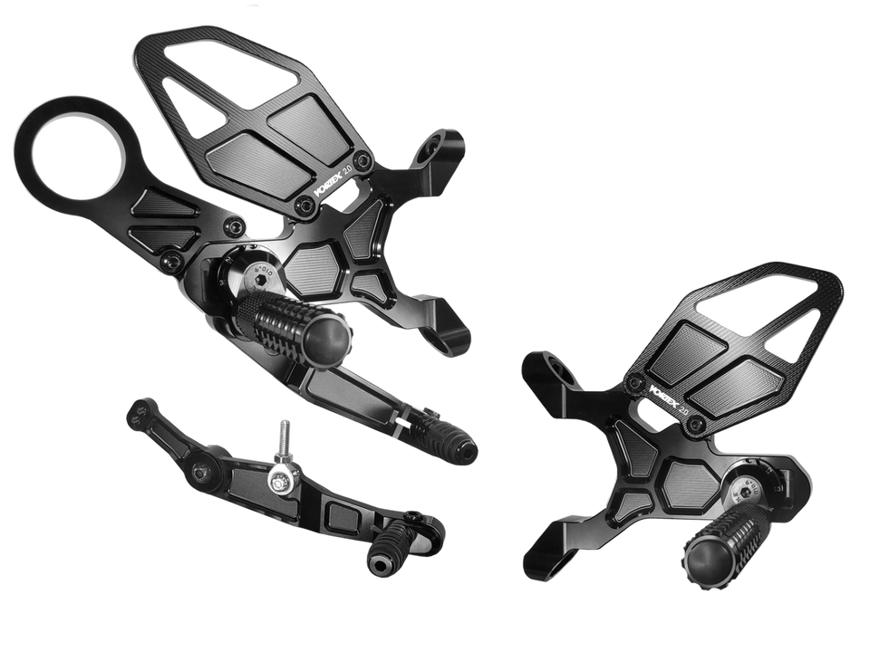 Vortex BMW S1000RR Rearsets (2020+) M1000RR (23) (RS186K)