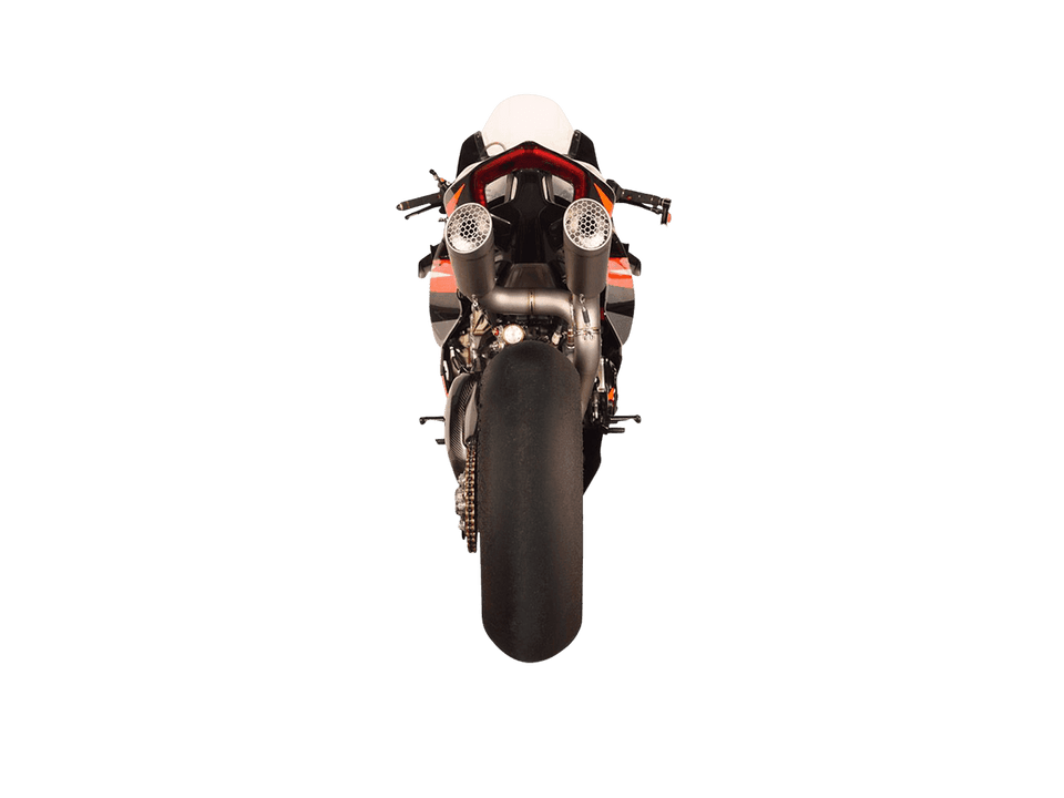 
                  
                    Spark Ducati Panigale V4 S/R Streetfighter "Double Grid-O" Titanium Semi-Full Exhaust System (SingleArm Rear)
                  
                