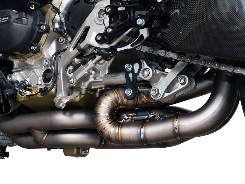
                  
                    Spark Ducati Panigale V4 S/R Streetfighter "Double Dyno" Titanium Full Exhaust System (WSBK Evolution) (SingleArm Rear)
                  
                