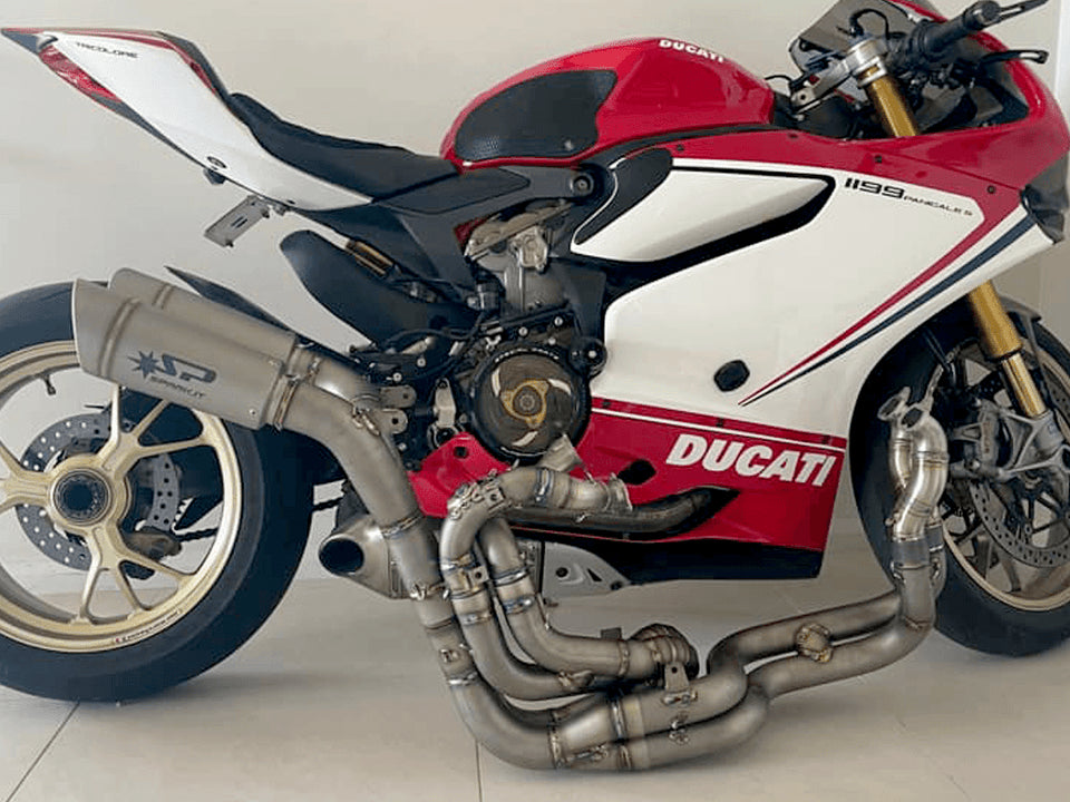 
                  
                    Spark Ducati Panigale V4 S/R Streetfighter "Double Grid-O" Titanium Full Exhaust System (WSBK Evolution) (SingleArm Rear)
                  
                