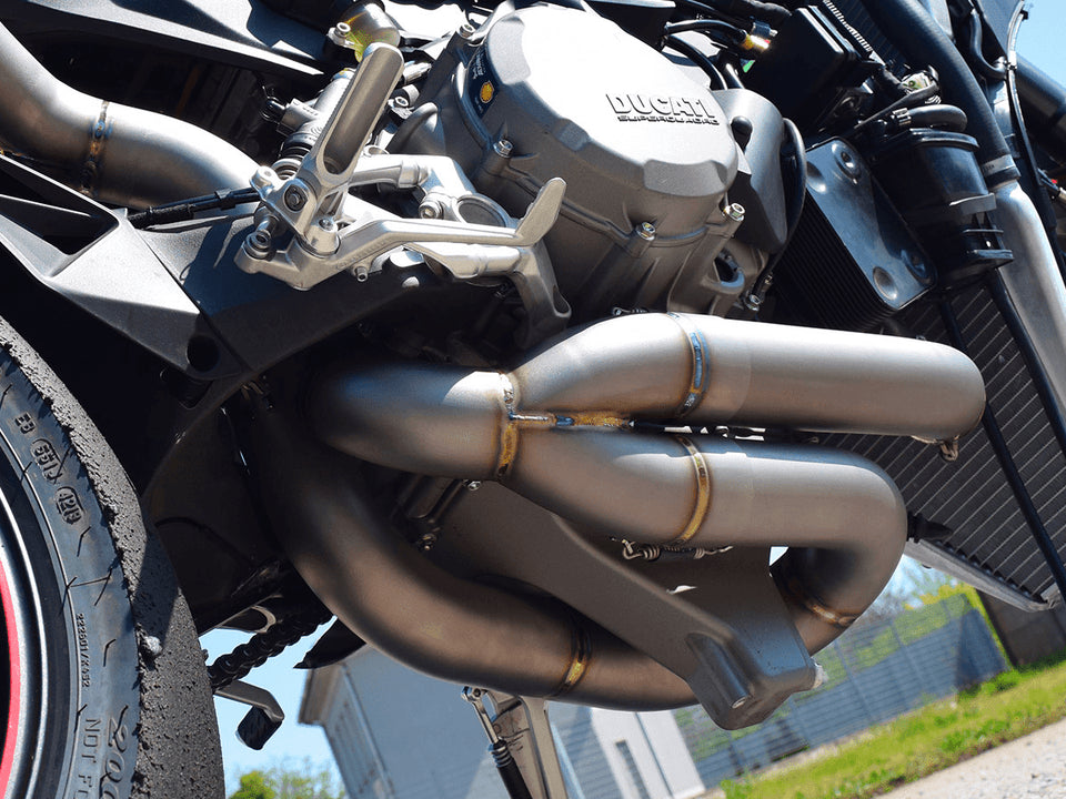 
                  
                    Spark Ducati Panigale V2 / 959 "Double Grid-O" Titanium Full Exhaust System (SingleArm Rear) (WSBK Evolution)
                  
                