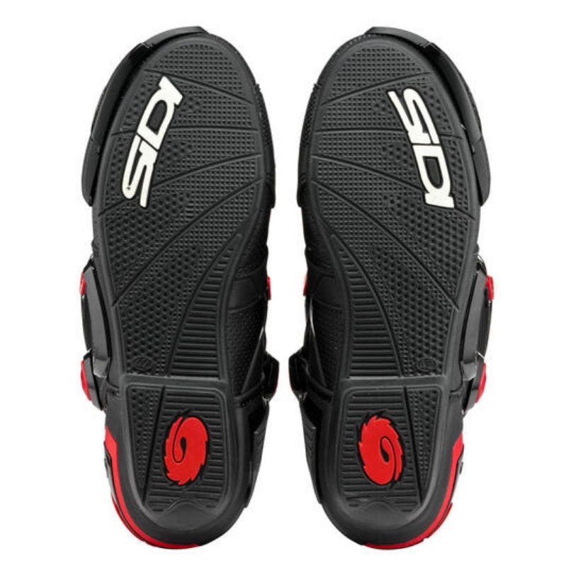 
                  
                    Sidi Rex Air Perforated Sport Motorcycle Boots – Black/Red (Unisex)
                  
                