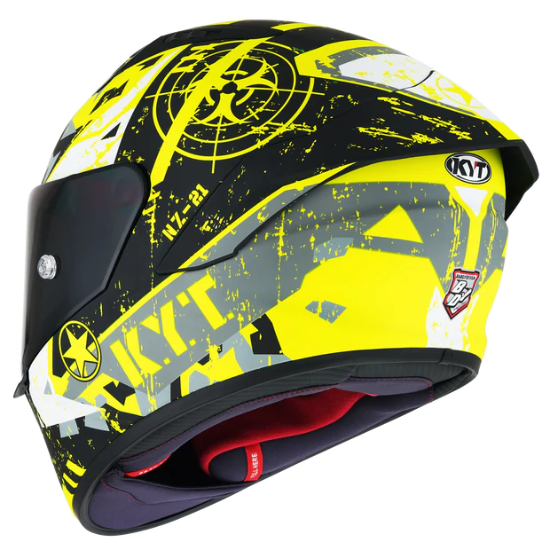 
                  
                    KYT- NZ-Race Helmet - Blazing Matte Yellow
                  
                