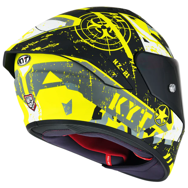 
                  
                    KYT- NZ-Race Helmet - Blazing Matte Yellow
                  
                