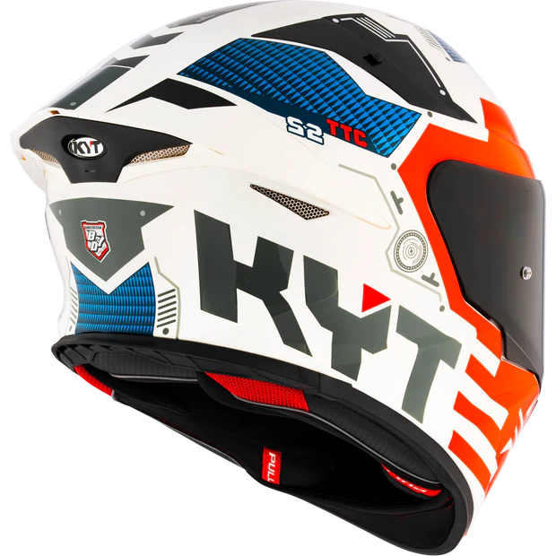 
                  
                    KYT TT REVO HELMET- Fuselage Red
                  
                