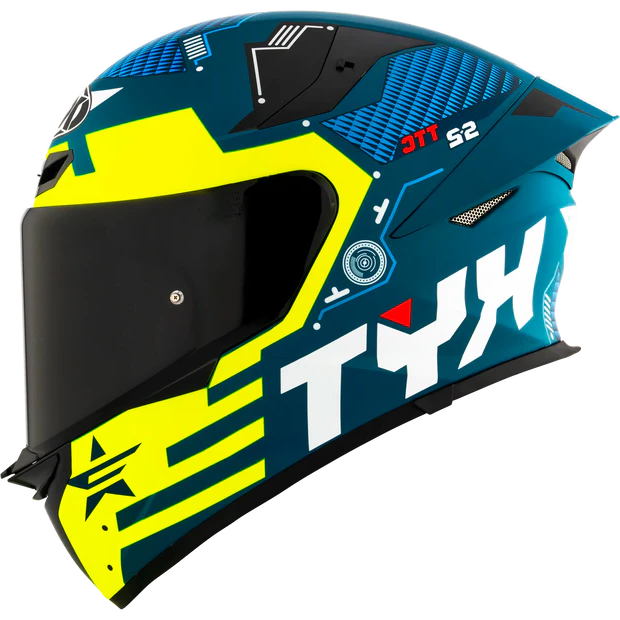 KYT TT REVO HELMET-Fuselage Matte Yellow