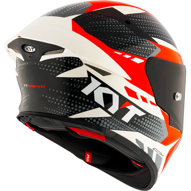 
                  
                    KYT TT REVO HELMET- Gear Black/Red
                  
                