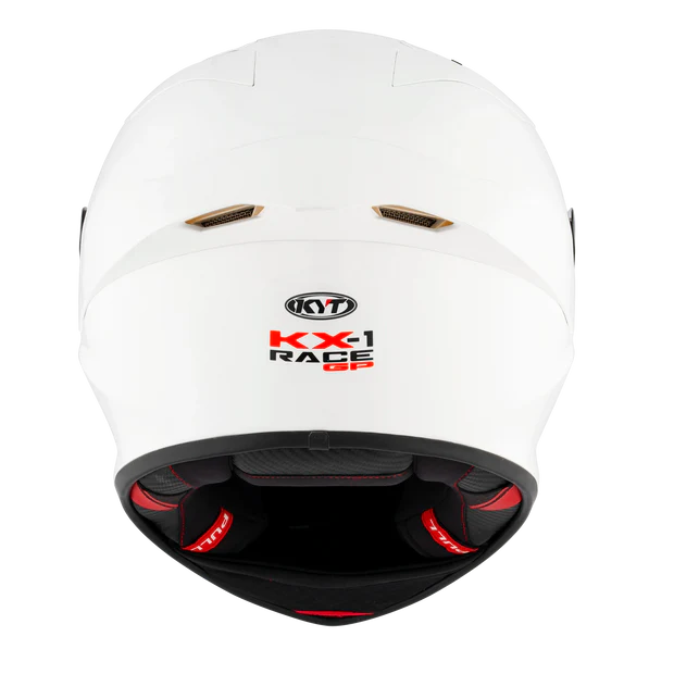 
                  
                    KYT- KX-1 Race GP- Plain White (Glossy)
                  
                