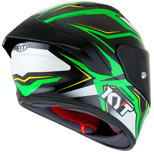 
                  
                    KYT- NZ-Race Carbon- Carbon Stride Green Fluo
                  
                